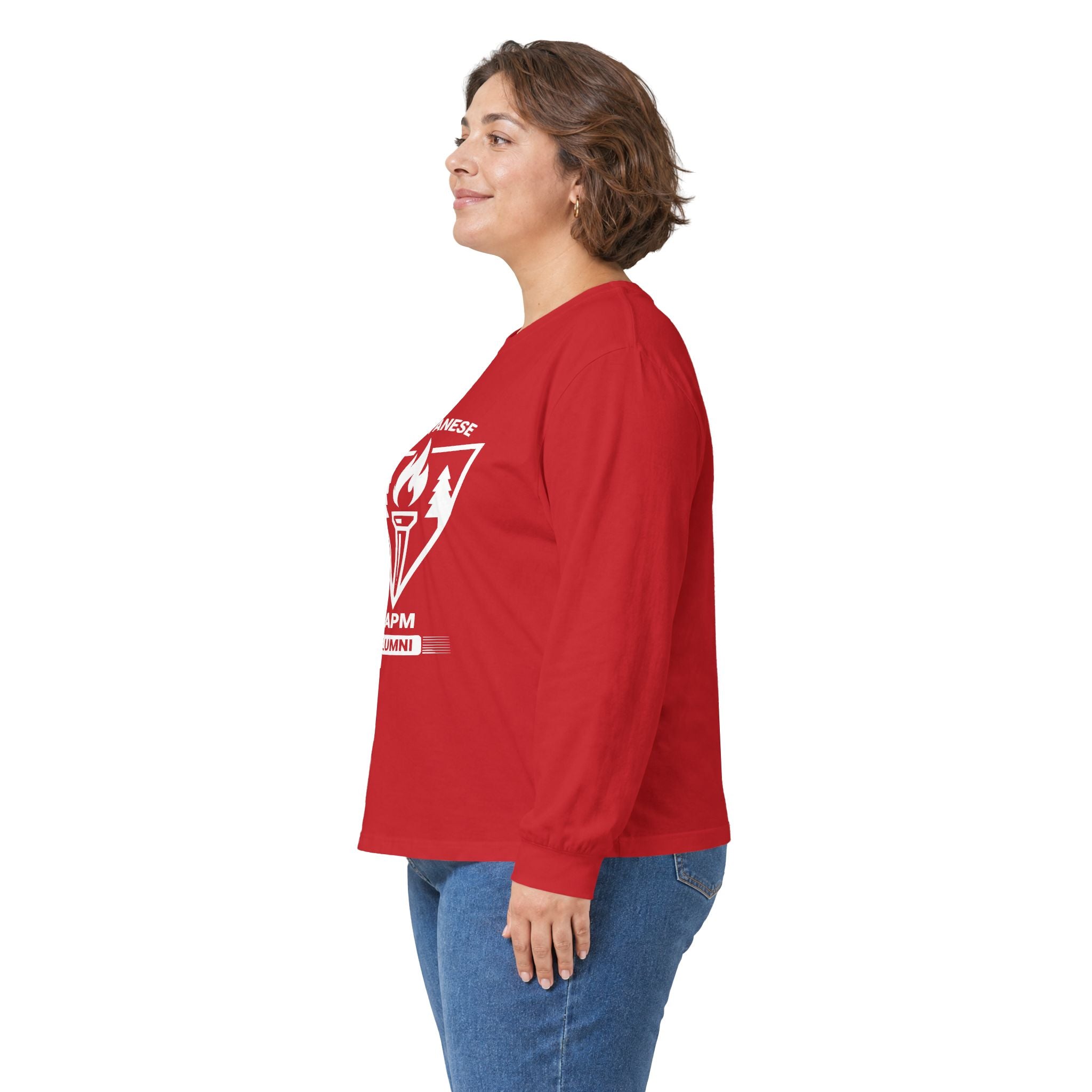 Campfire Triangle Fire Logo Long Sleeve Tee