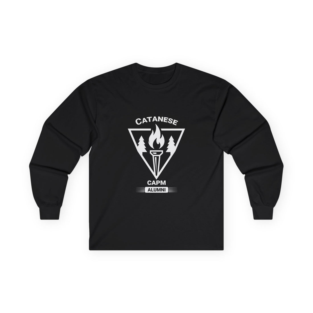 Campfire Triangle Fire Logo Long Sleeve Tee
