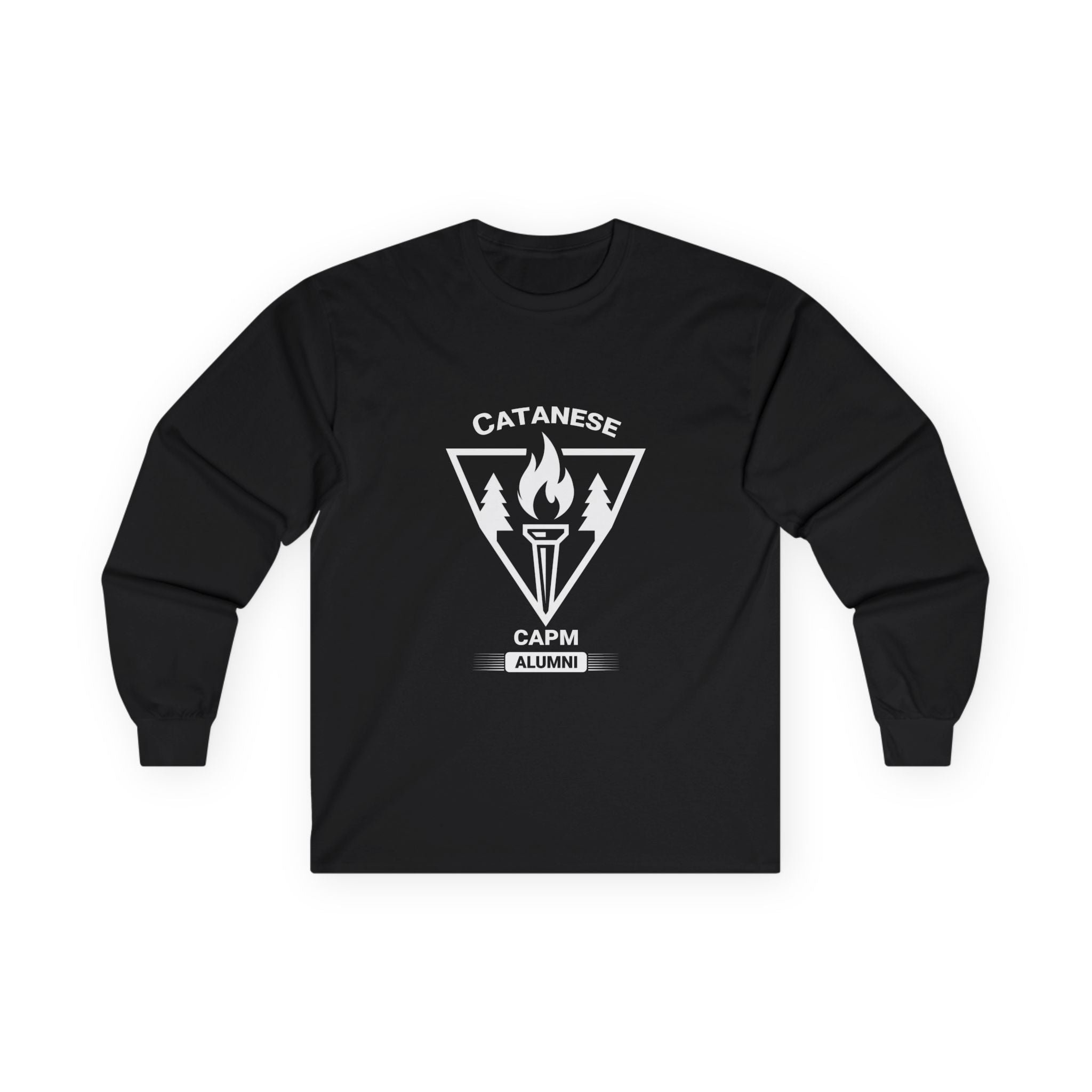 Campfire Triangle Fire Logo Long Sleeve Tee