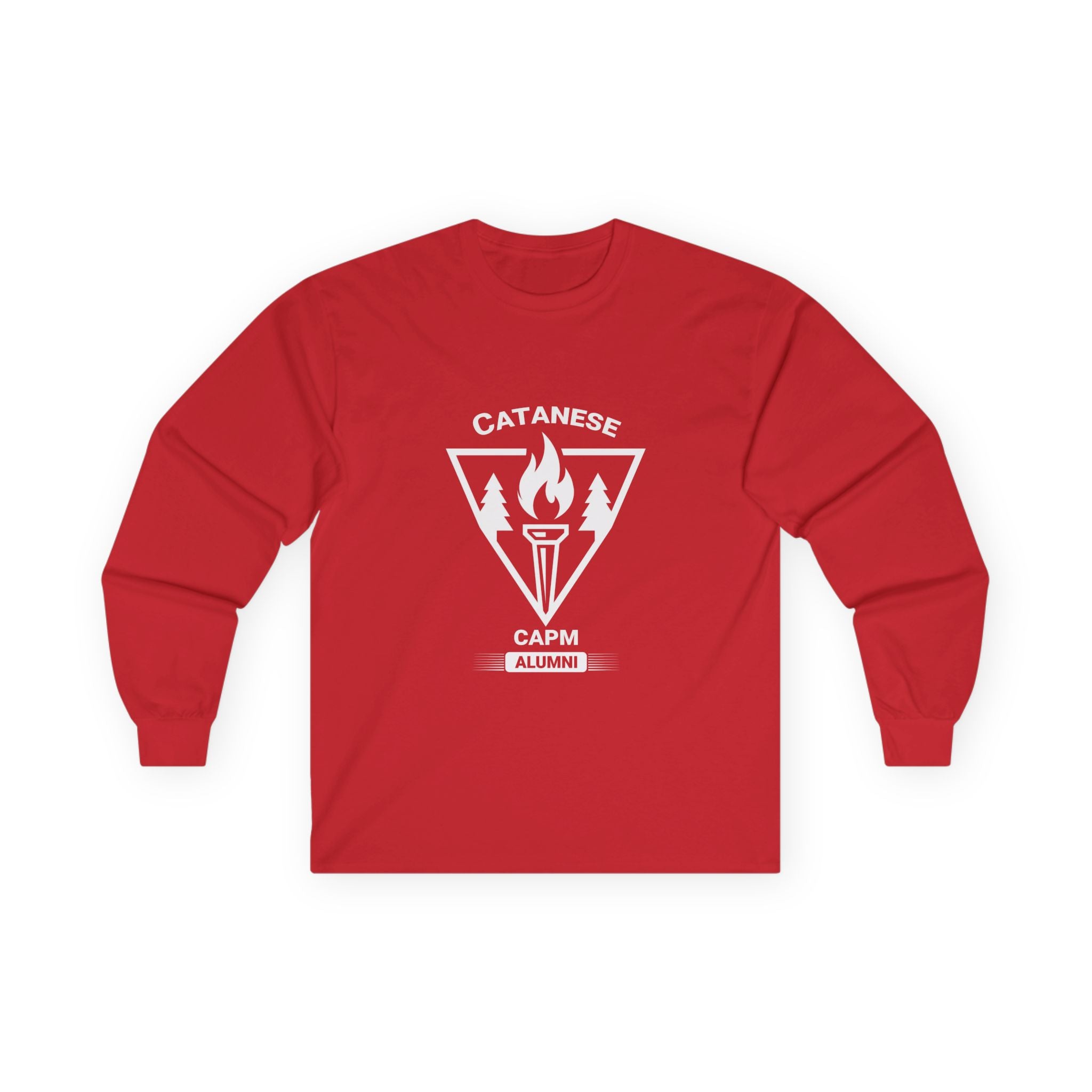 Campfire Triangle Fire Logo Long Sleeve Tee