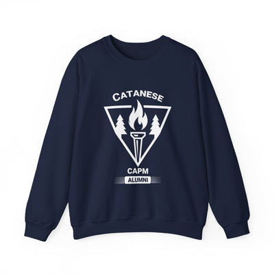 Crewneck Sweatshirt — Minimal White Classic Solid Pullover