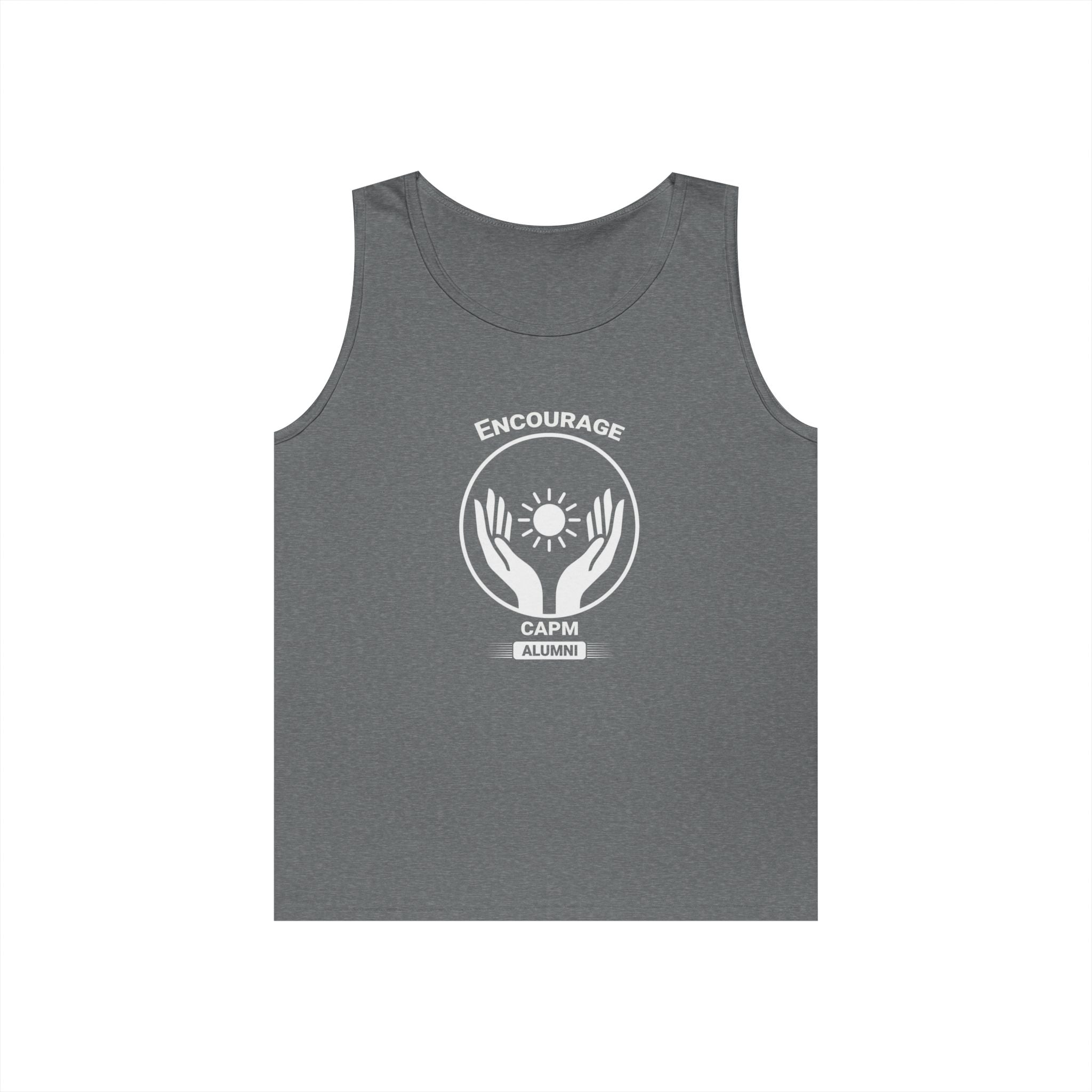 Spiritual Sunflower Hands Tank Top – Mindfulness Yoga Crop Tee