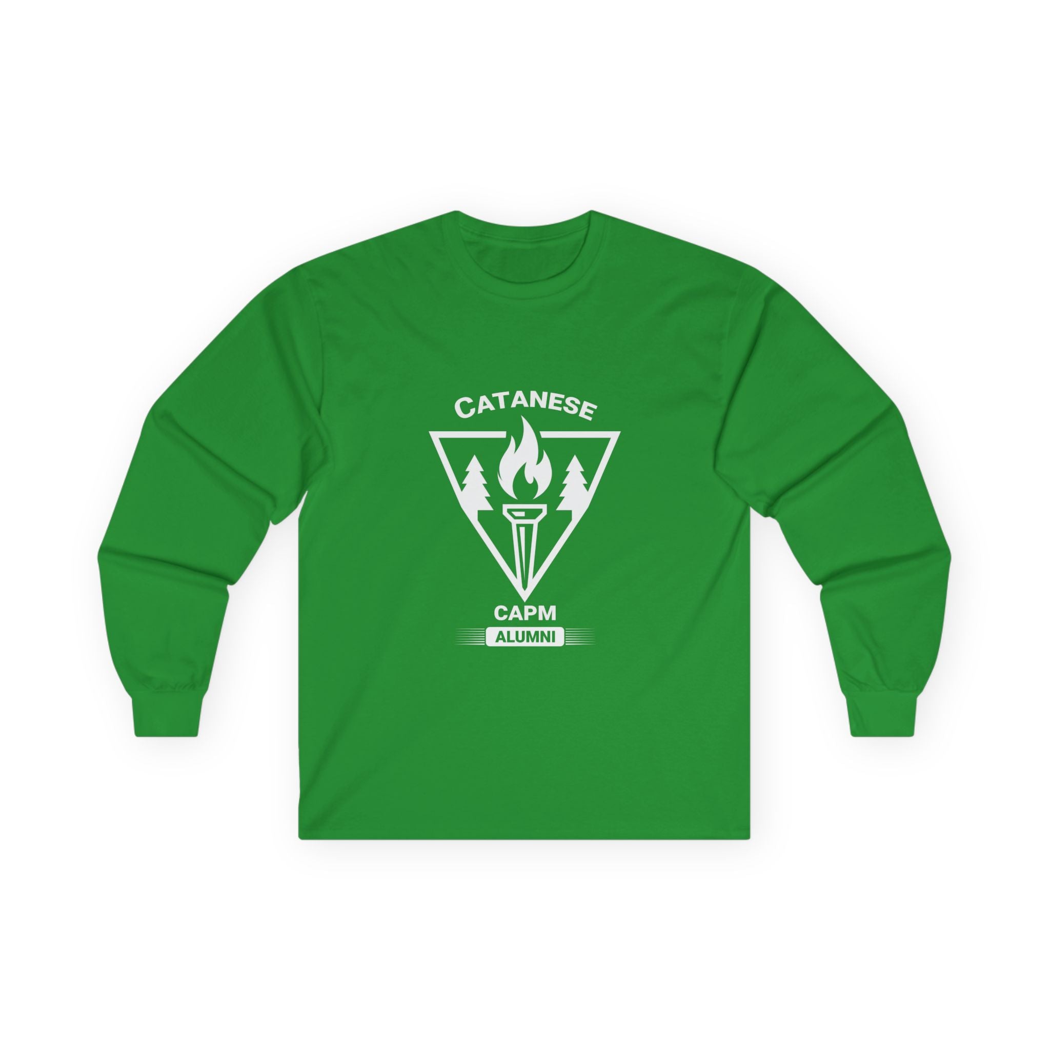Campfire Triangle Fire Logo Long Sleeve Tee