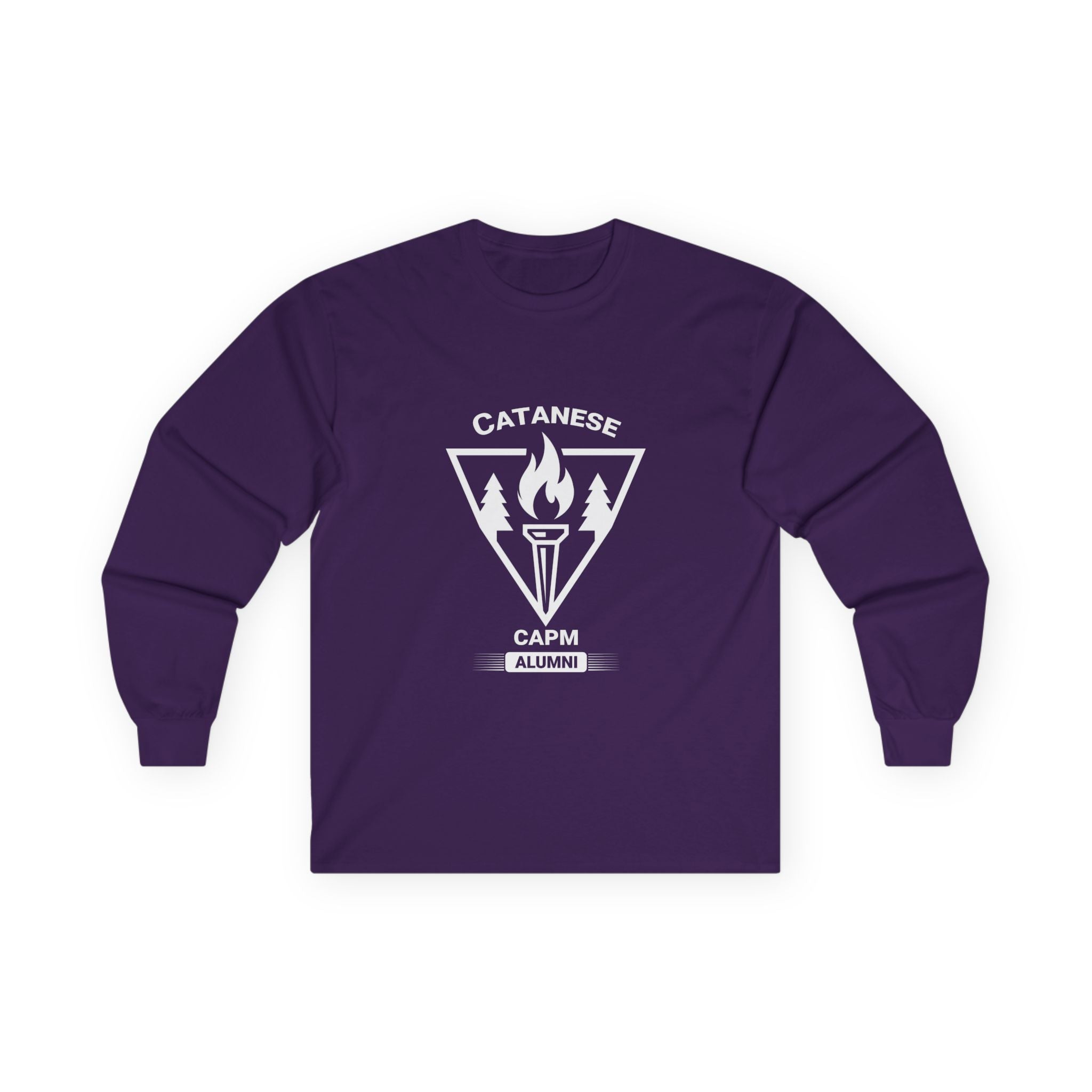Campfire Triangle Fire Logo Long Sleeve Tee