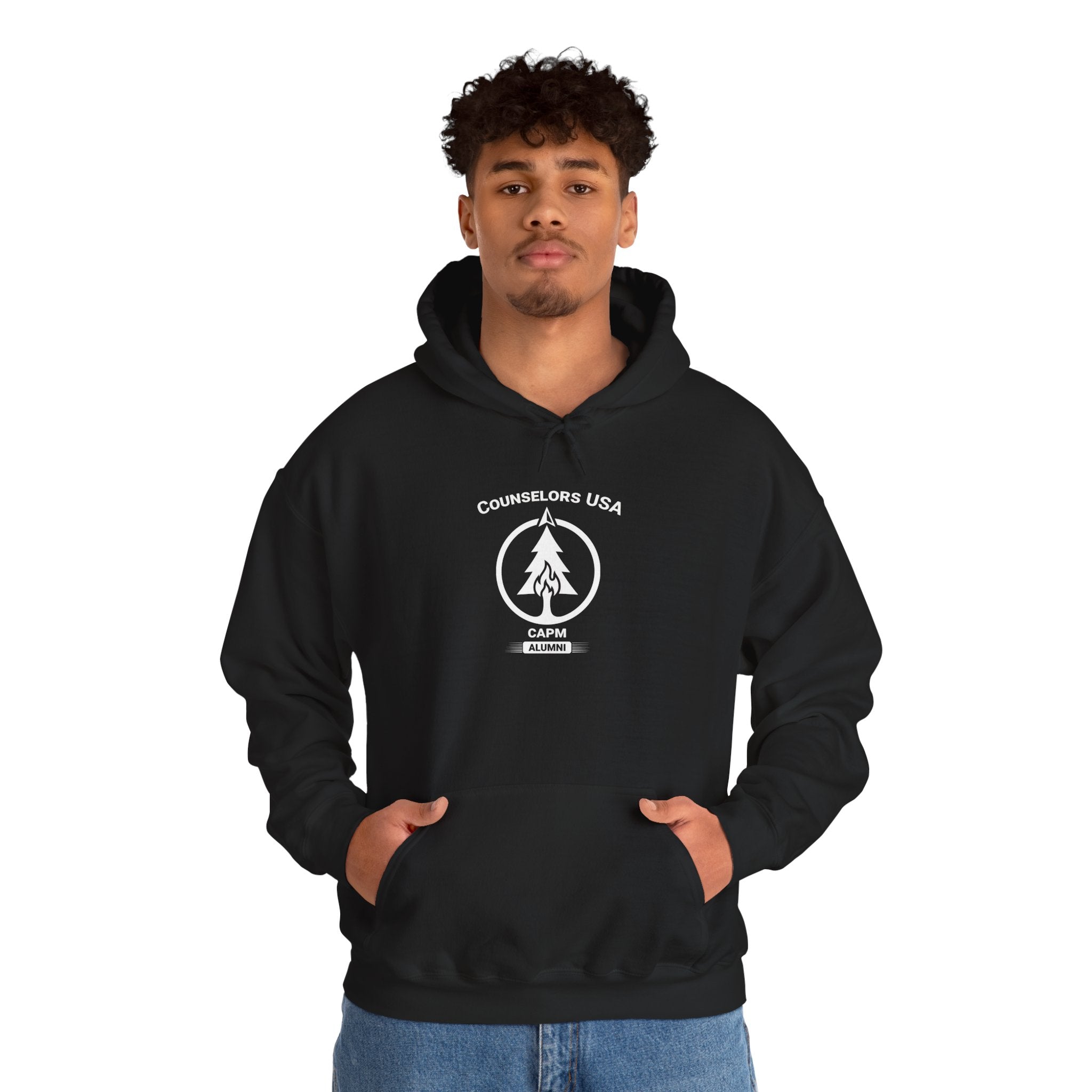 White Hoodie — Classic Plain Pullover Sweatshirt