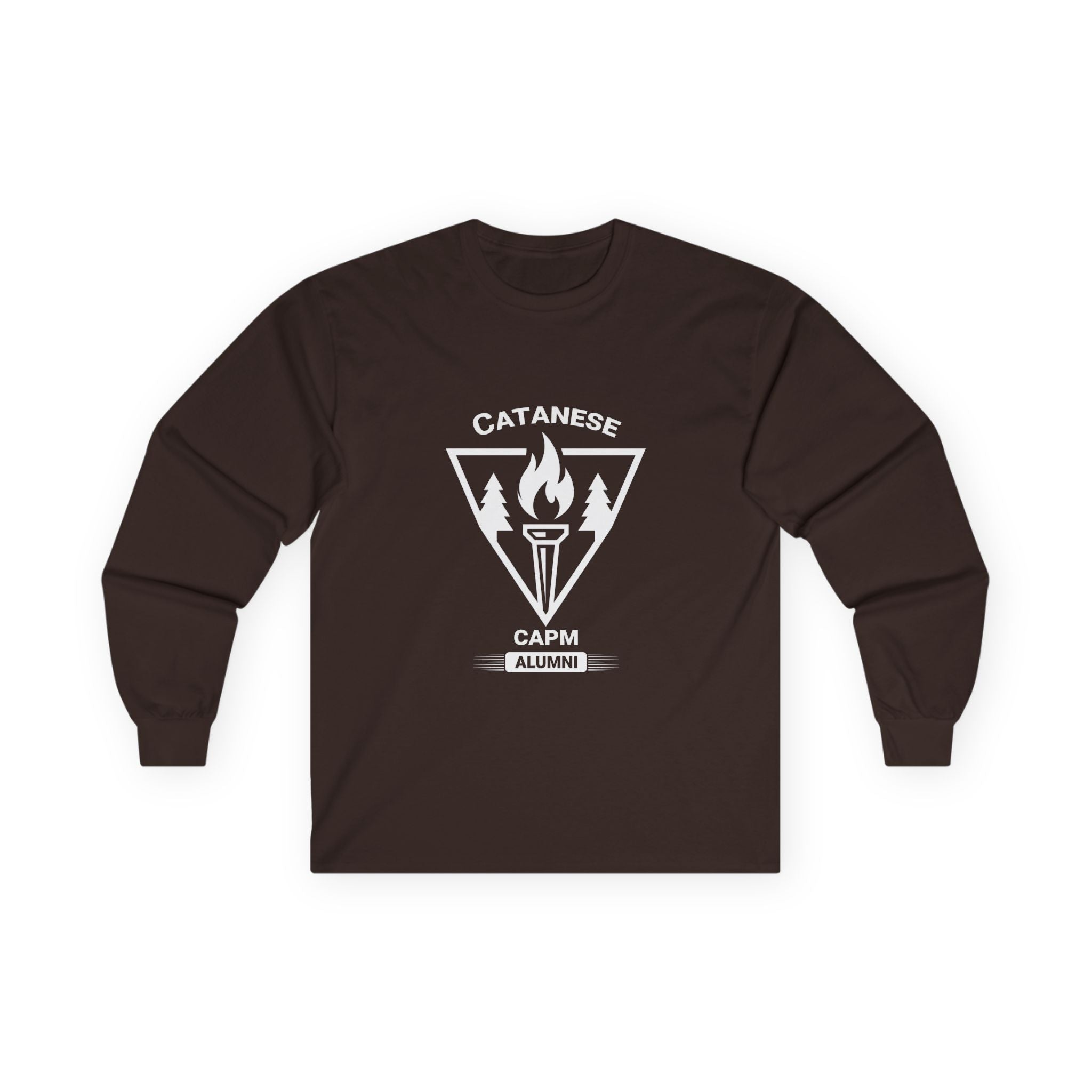 Campfire Triangle Fire Logo Long Sleeve Tee