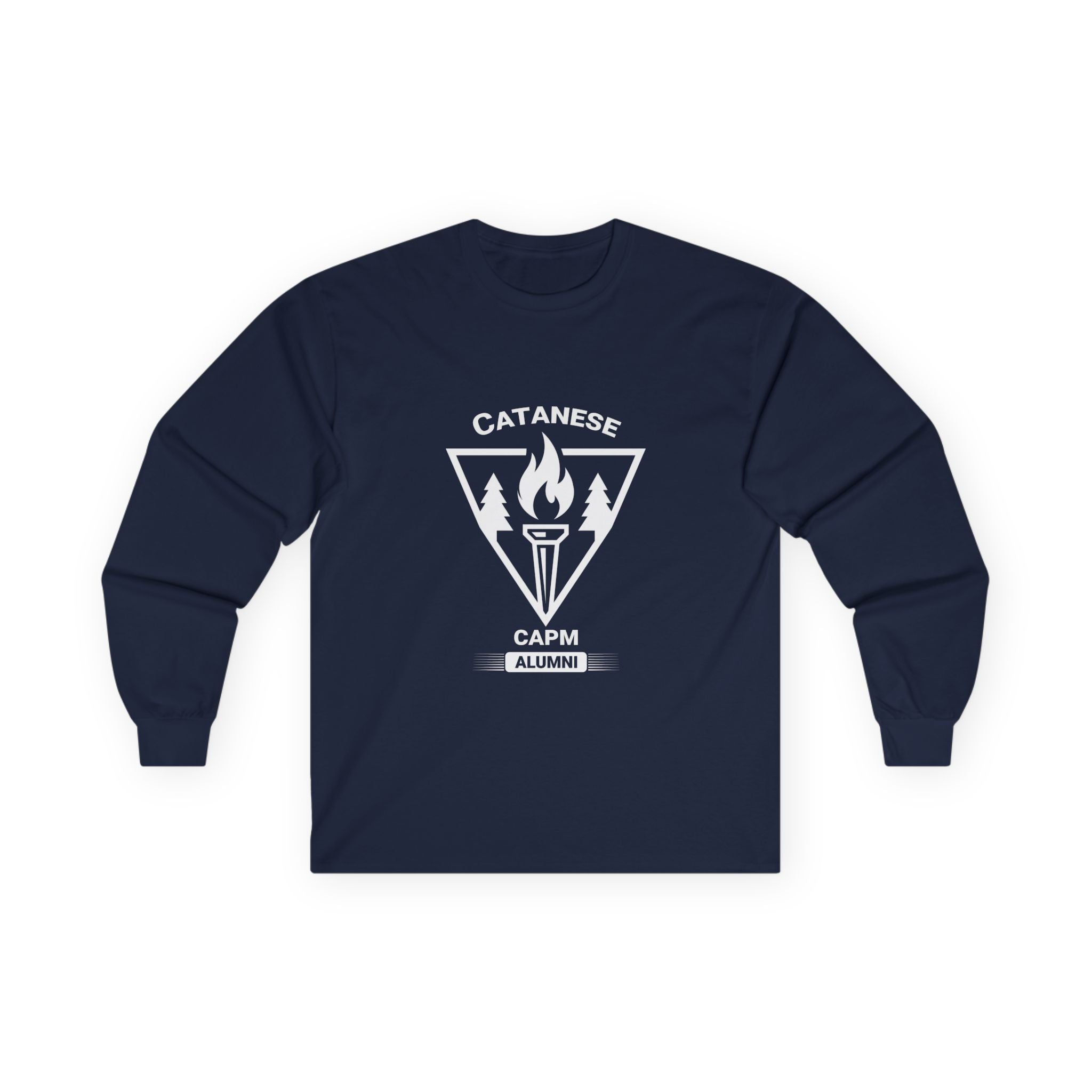 Campfire Triangle Fire Logo Long Sleeve Tee