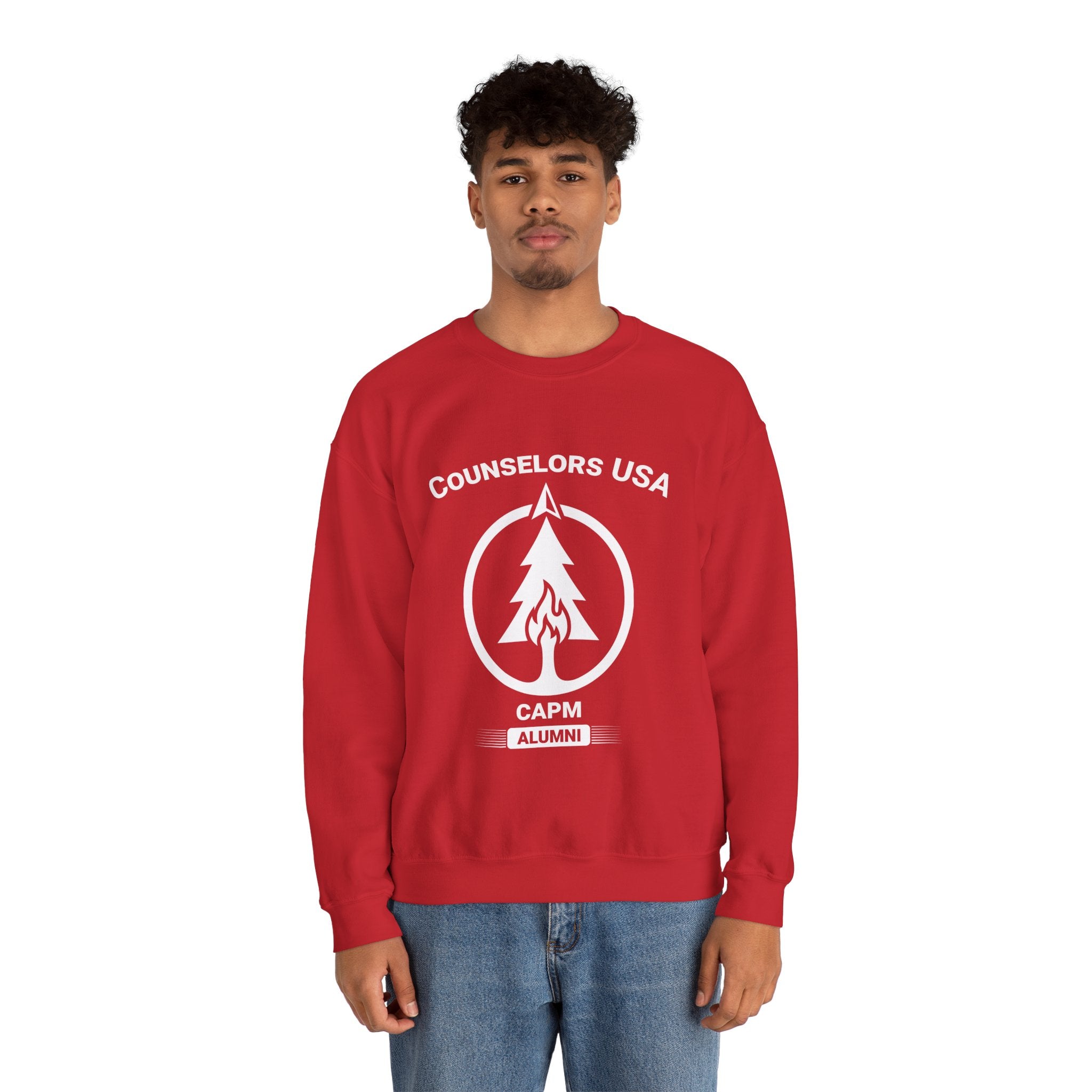 Classic White Crewneck Sweatshirt — Minimal Everyday Pullover