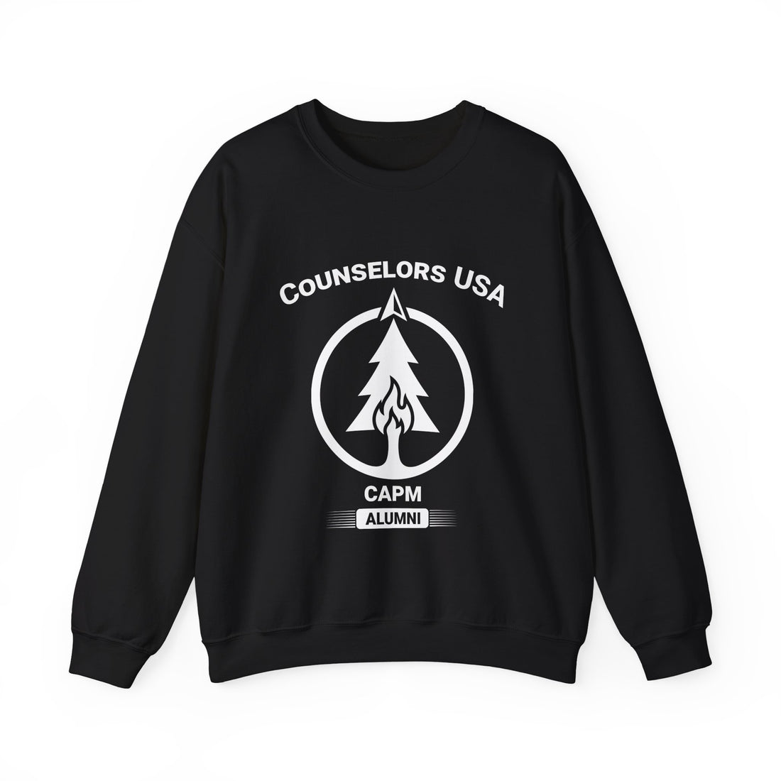 Classic White Crewneck Sweatshirt — Minimal Everyday Pullover