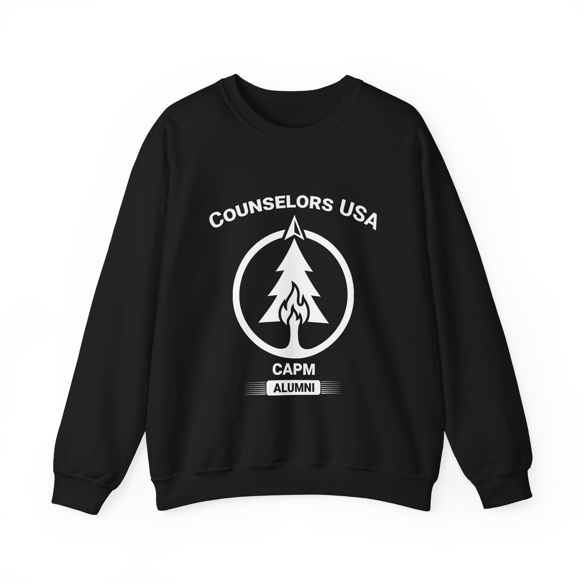 Classic White Crewneck Sweatshirt — Minimal Everyday Pullover