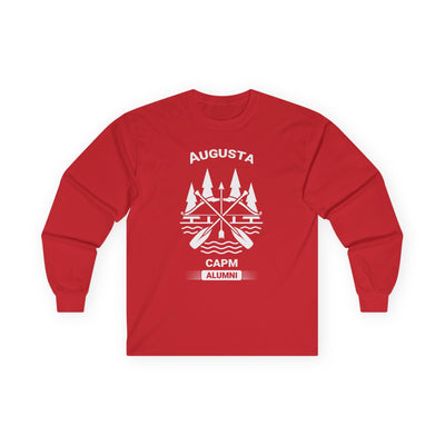 Augusta Scenic Long Sleeve Tee — Vintage Mountain Road Graphic