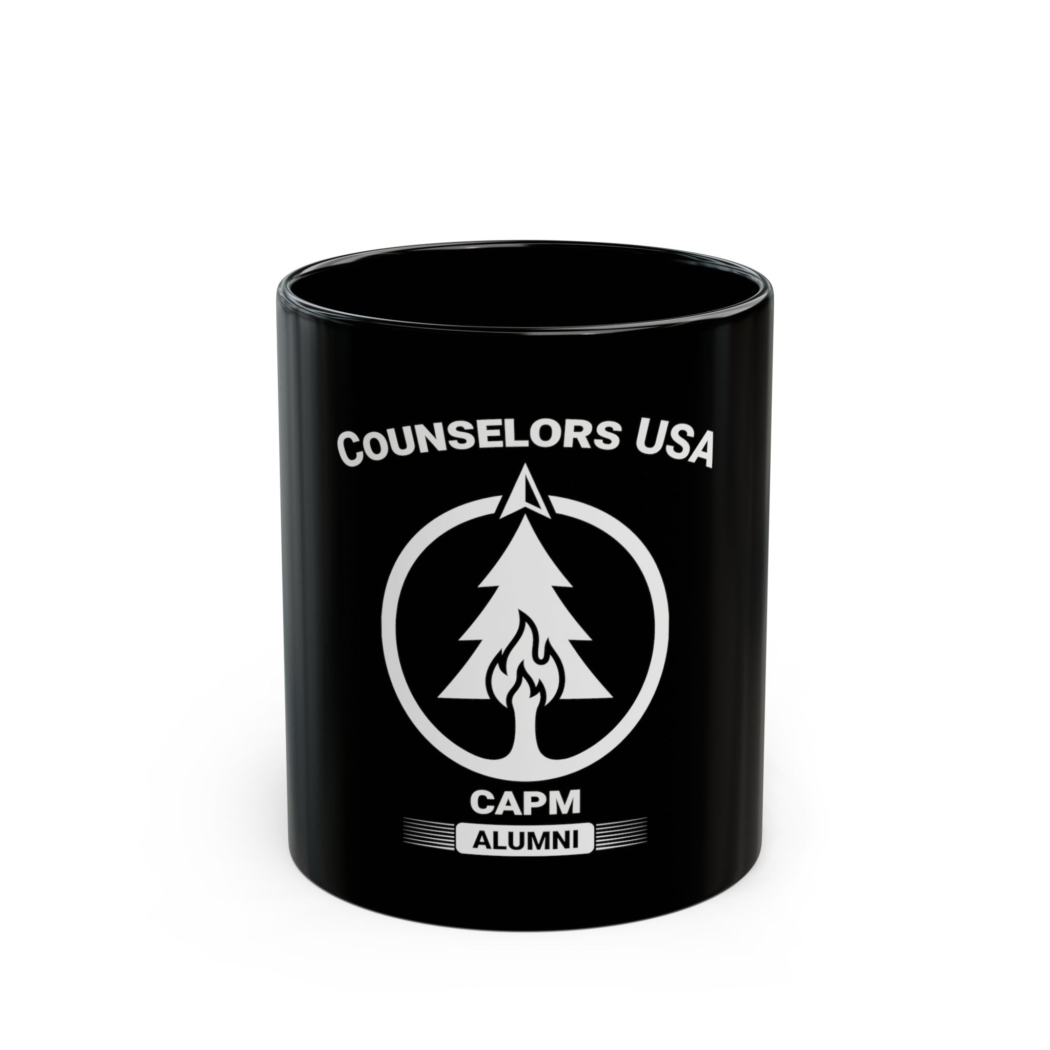 Counselors USA CAPM Alumni Black Coffee Mug — 11oz/15oz