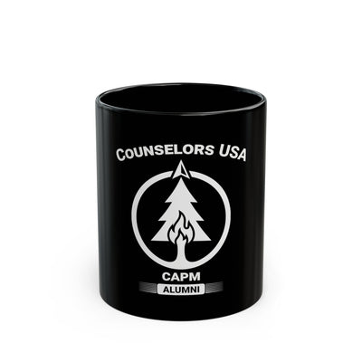 Counselors USA CAPM Alumni Black Coffee Mug — 11oz/15oz