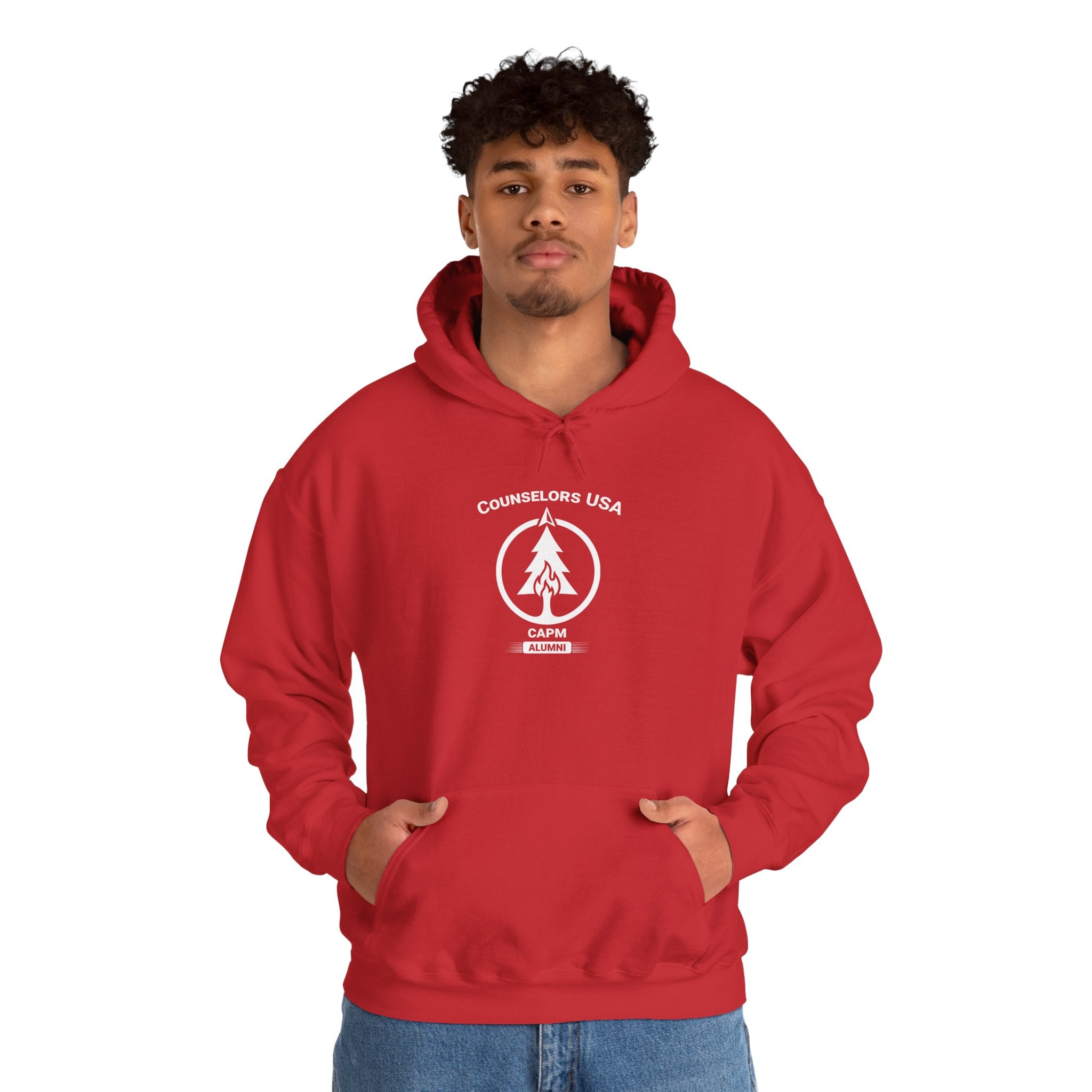 White Hoodie — Classic Plain Pullover Sweatshirt
