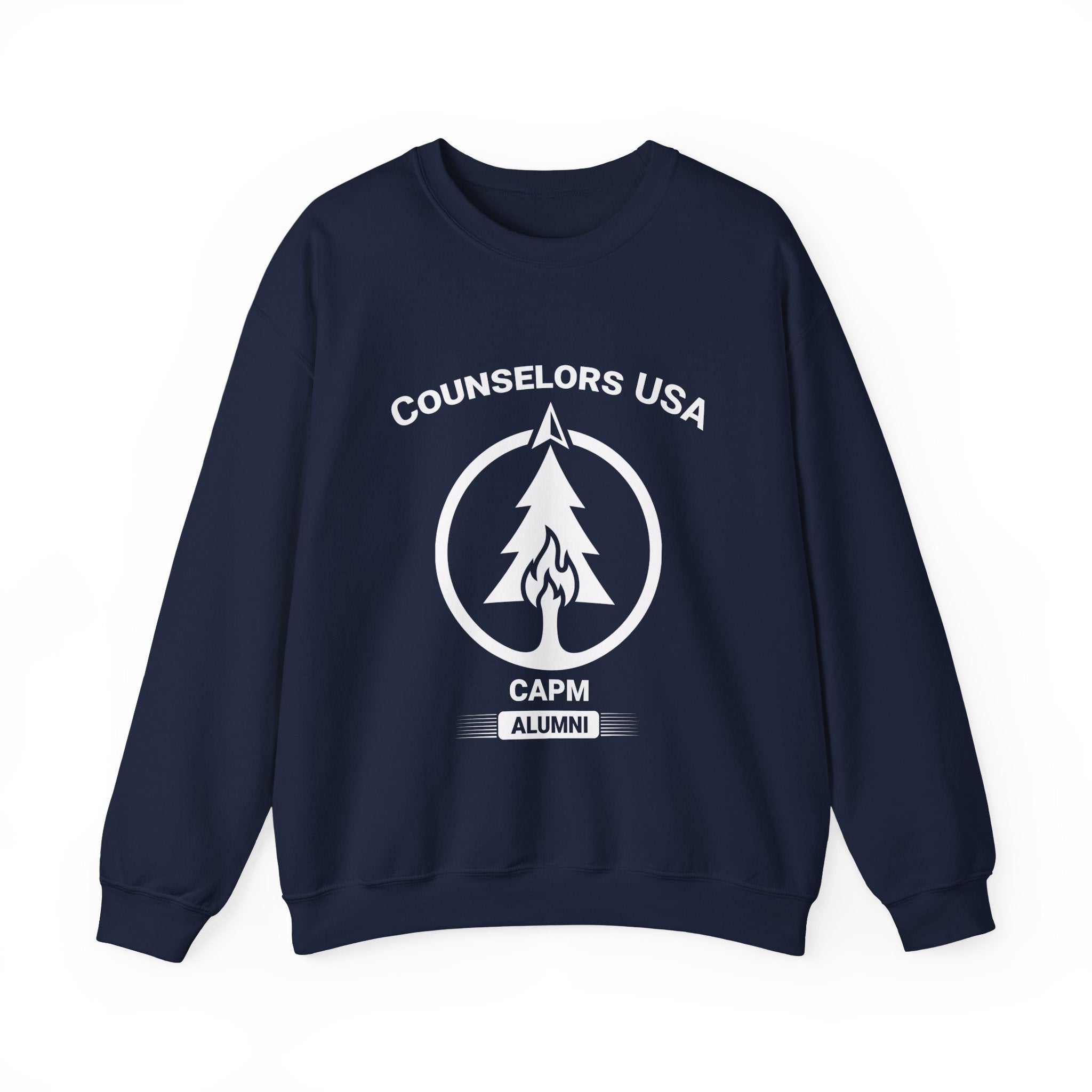 Classic White Crewneck Sweatshirt — Minimal Everyday Pullover