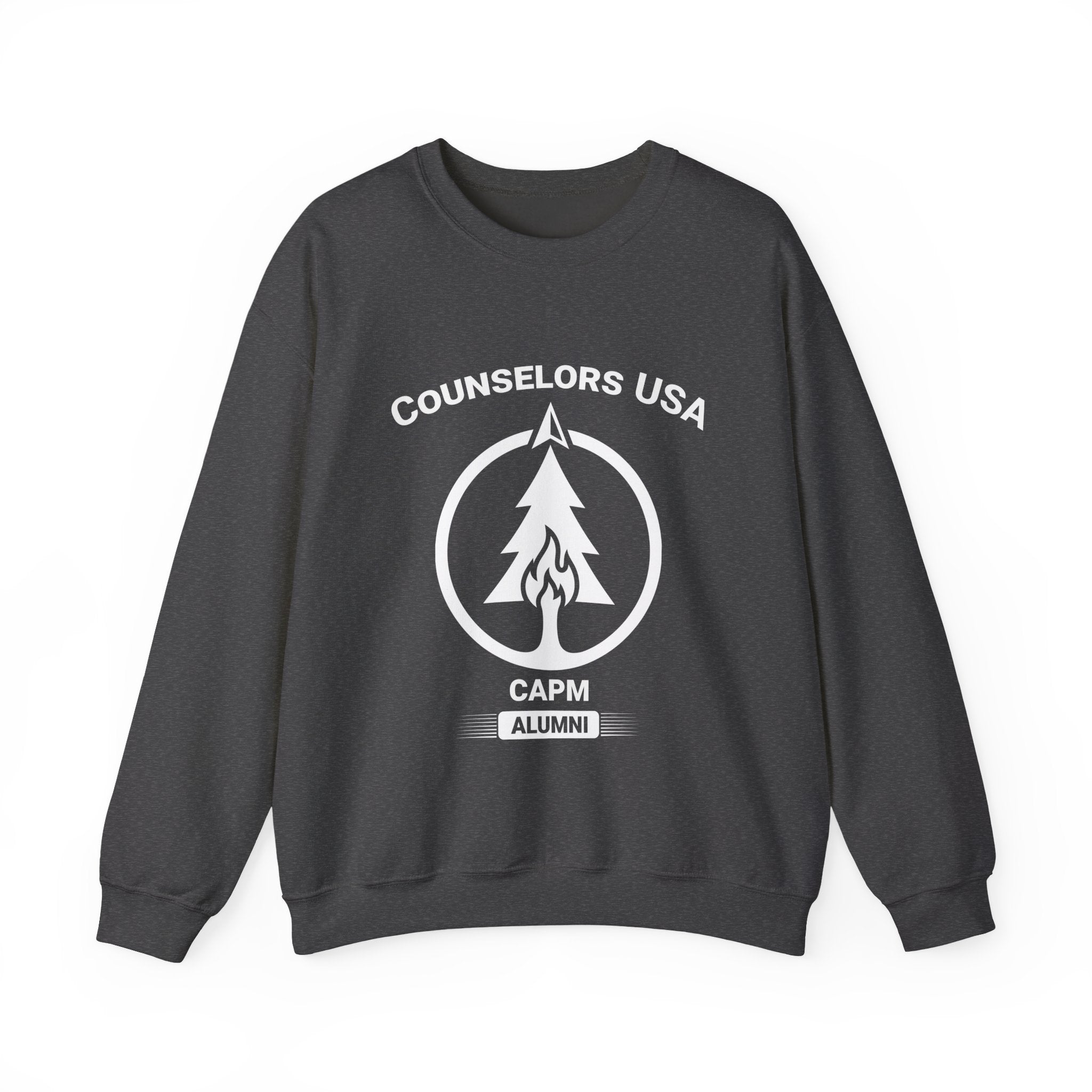 Classic White Crewneck Sweatshirt — Minimal Everyday Pullover