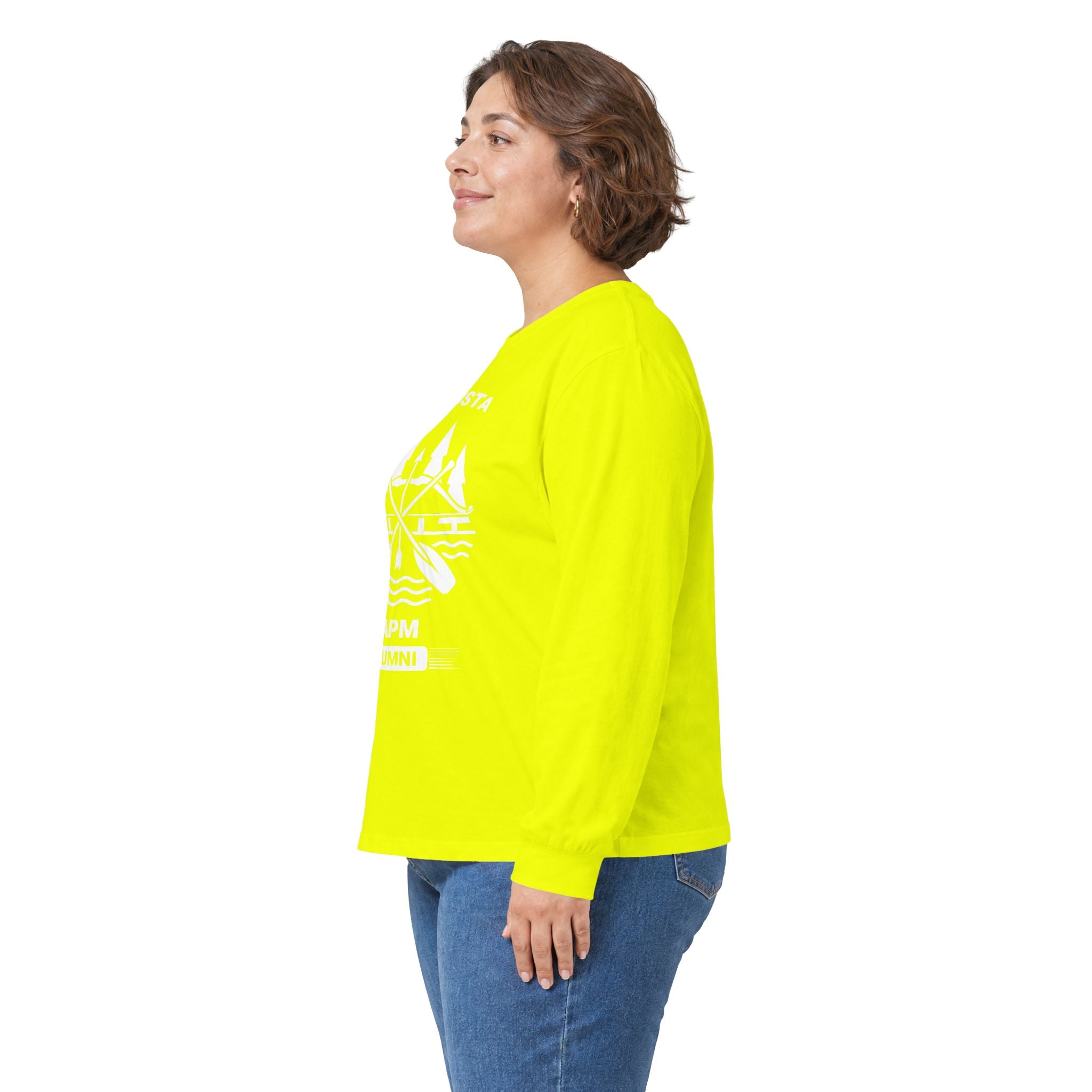 Augusta Scenic Long Sleeve Tee — Vintage Mountain Road Graphic