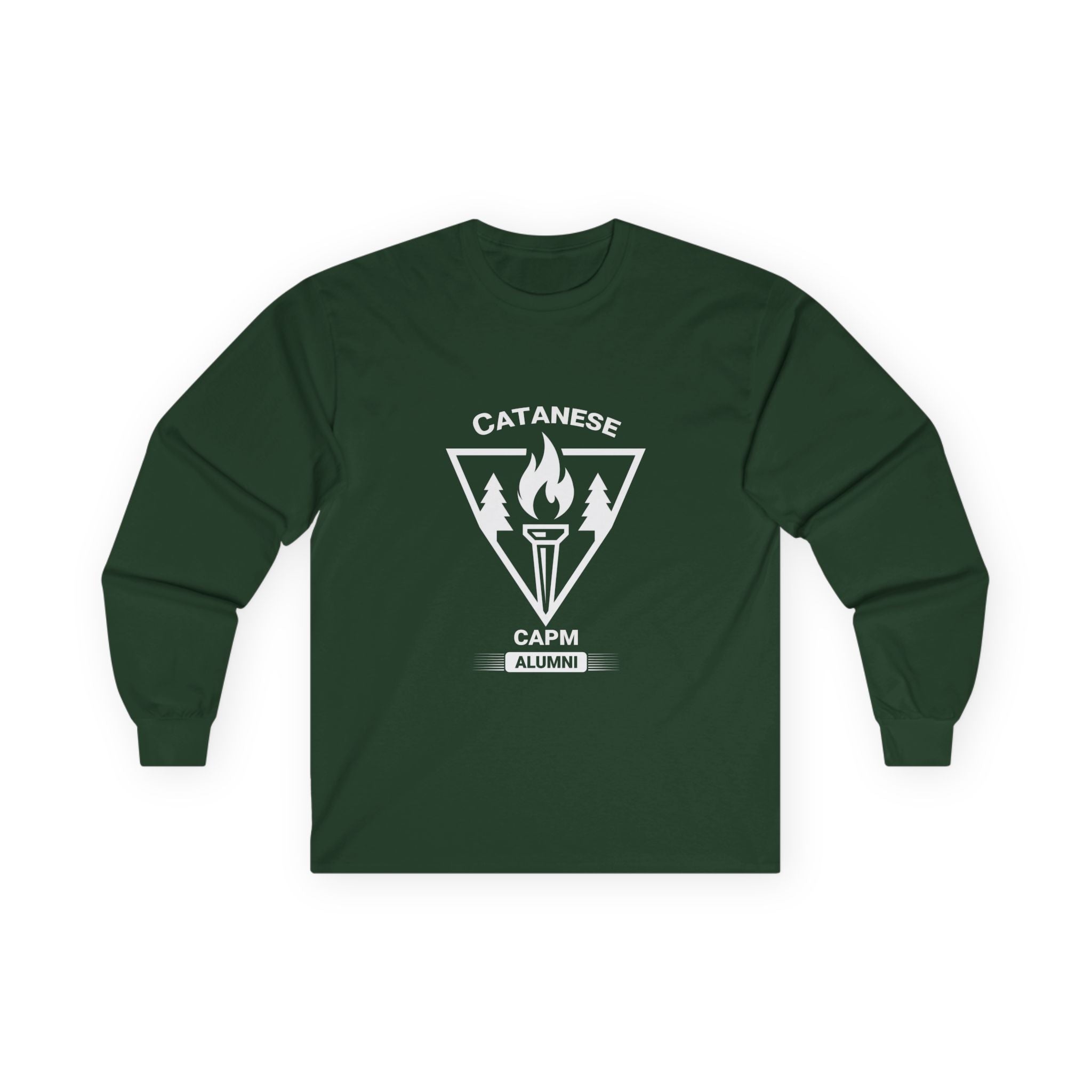 Campfire Triangle Fire Logo Long Sleeve Tee