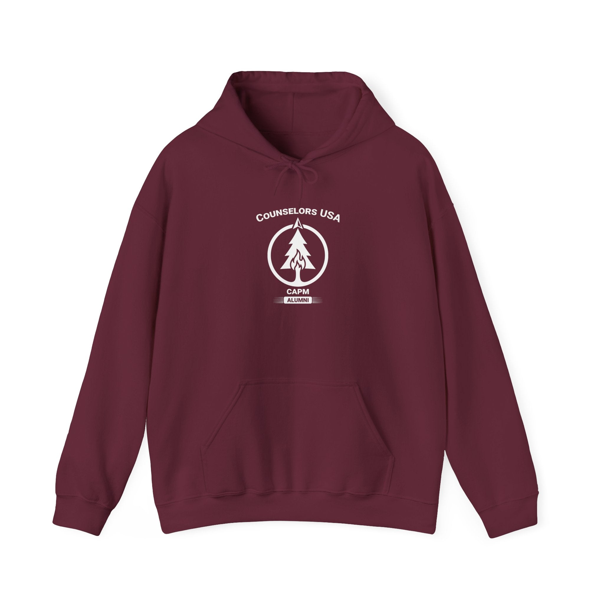 White Hoodie — Classic Plain Pullover Sweatshirt