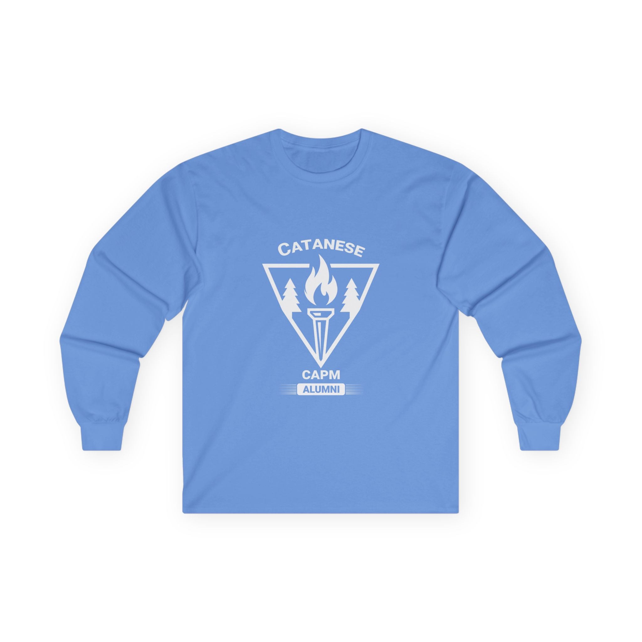 Campfire Triangle Fire Logo Long Sleeve Tee