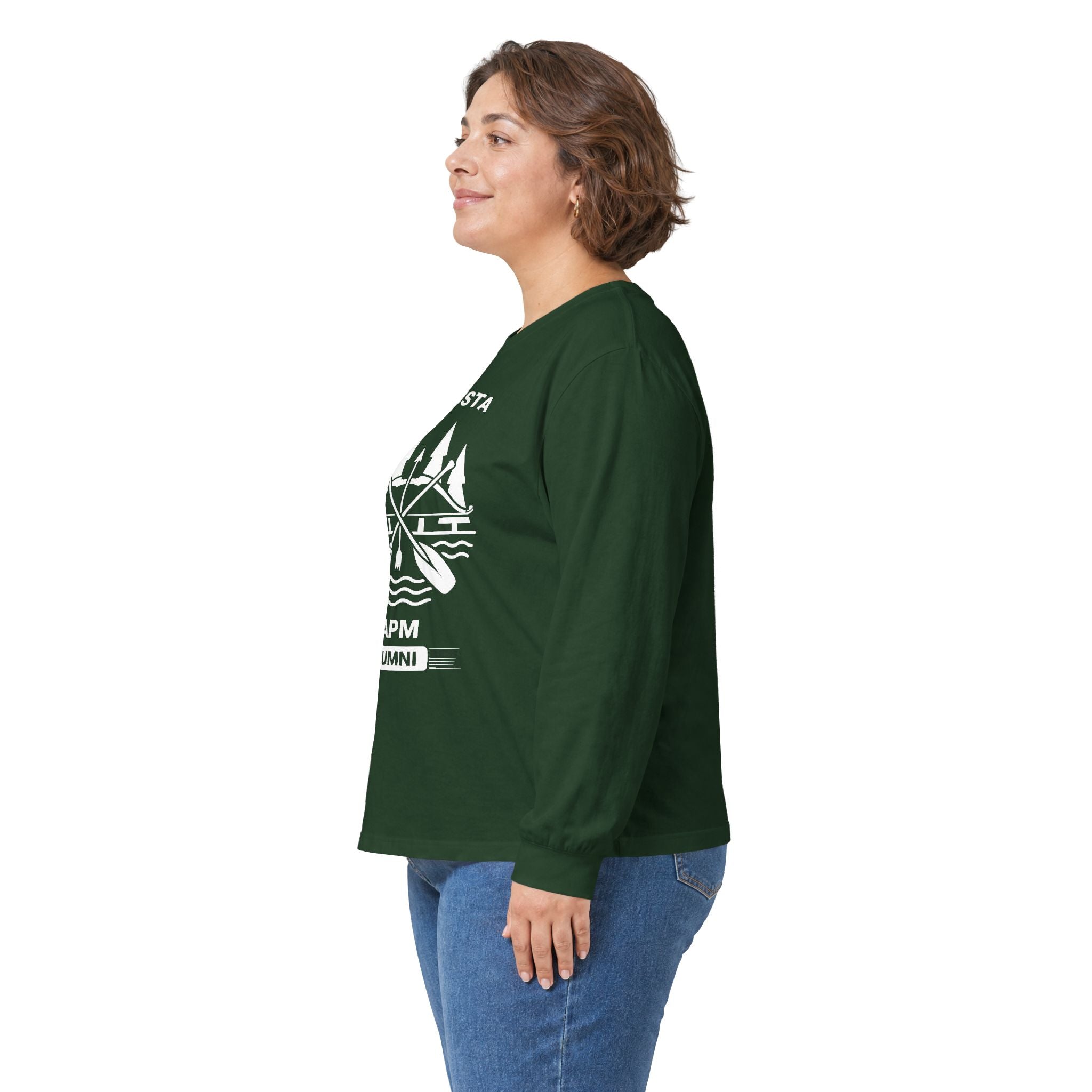 Augusta Scenic Long Sleeve Tee — Vintage Mountain Road Graphic