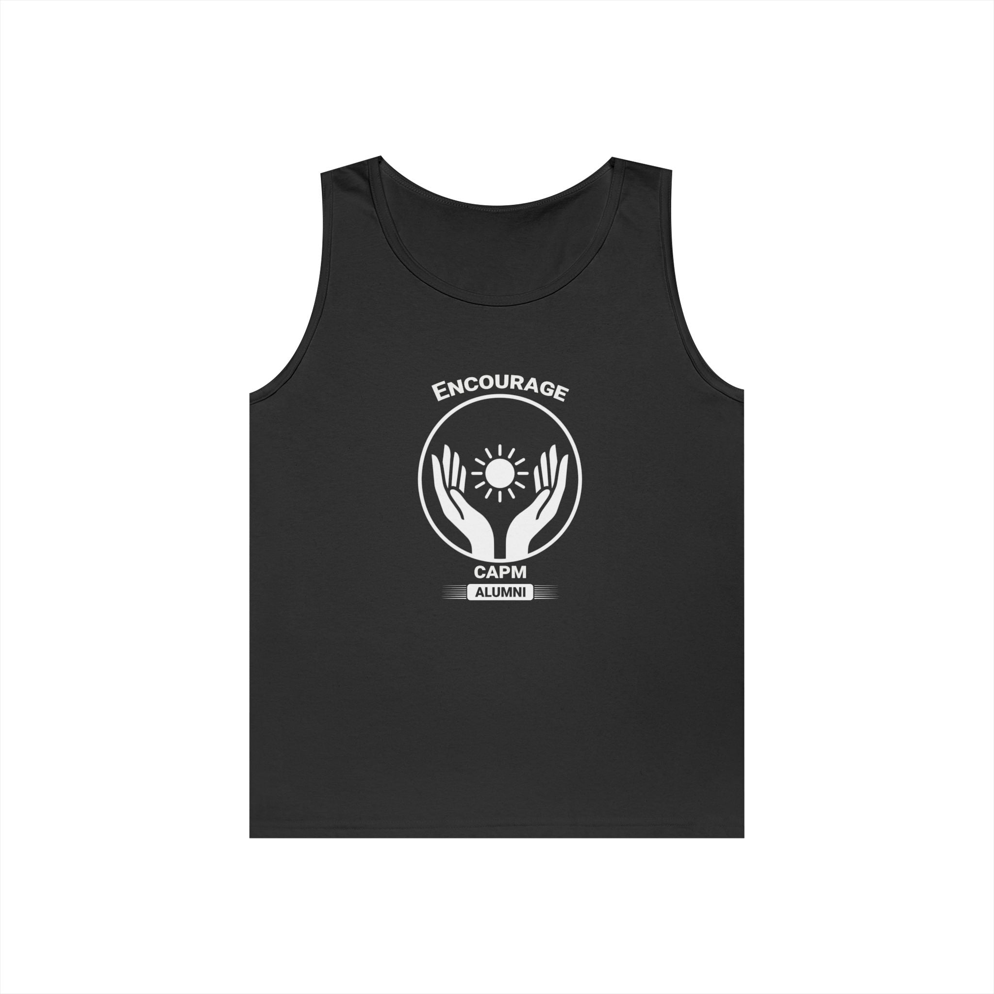 Spiritual Sunflower Hands Tank Top – Mindfulness Yoga Crop Tee