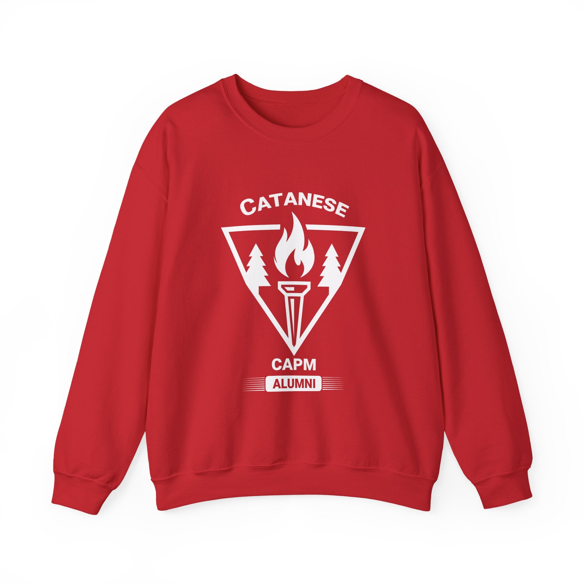 Crewneck Sweatshirt — Minimal White Classic Solid Pullover